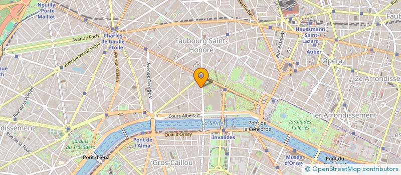 localisation de l'entreprise INTERNATIONAL HOTESSES ASSISTANCE  PARIS