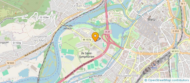 localisation de l'entreprise INTERNATIONAL KAPAP ASSOCIATION FRANCE à LONGEVILLE-LES-METZ