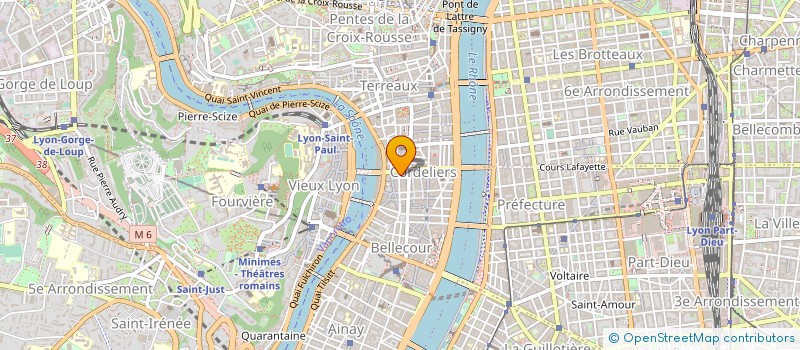 localisation de l'entreprise INTERNATIONAL KARATE CLUB à LYON
