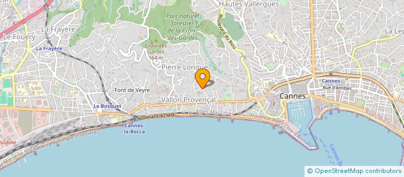 localisation de l'entreprise INTERNATIONAL LUXURY SOLUTIONS PROJECTS  CANNES