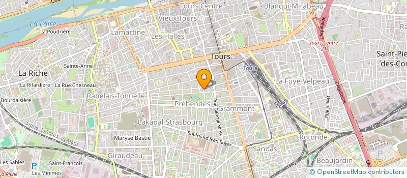 localisation de l'entreprise INTERNATIONAL MANAGEMENT SERVICES à TOURS