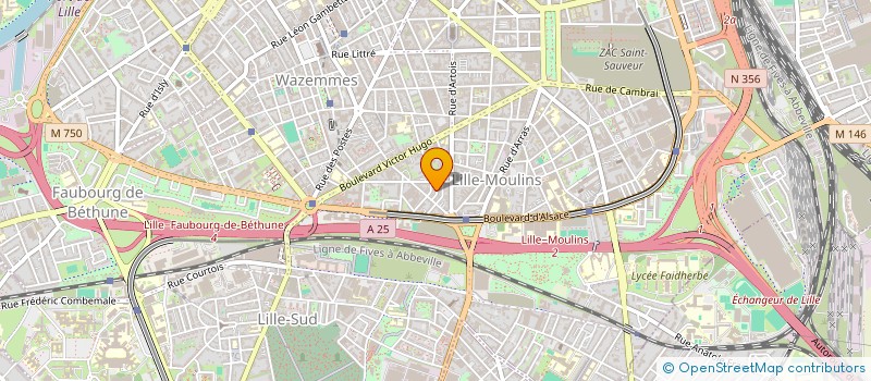 localisation de l'entreprise INTERNATIONAL MANTE SARL à LILLE