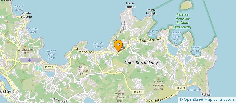 localisation de l'entreprise INTERNATIONAL MARINE MANAGEMENT à SAINT BARTHELEMY