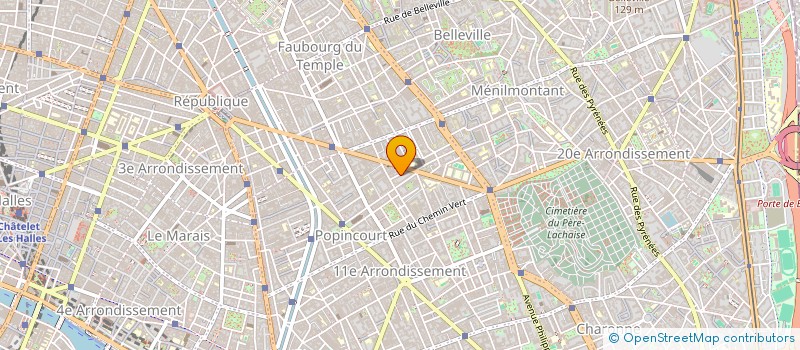 localisation de l'entreprise INTERNATIONAL MEDIA PRESS & MARKETING  PARIS