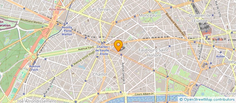 localisation de l'entreprise INTERNATIONAL MEDICAL COSMETIC à PARIS