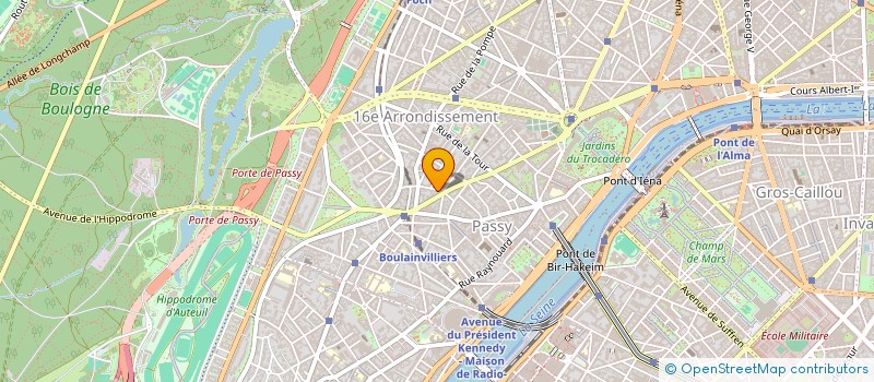 localisation de l'entreprise INTERNATIONAL MEDICAL EXECUTIVE SERVICES - INMEESE  PARIS