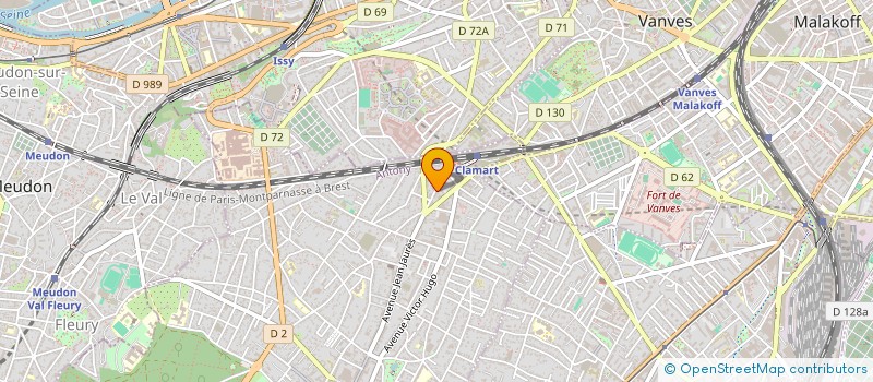 localisation de l'entreprise INTERNATIONAL MEIHUA à CLAMART