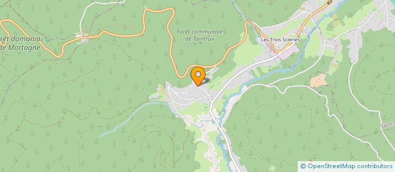 localisation de l'entreprise INTERNATIONAL NEGOCE  TAINTRUX