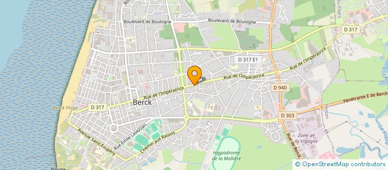 localisation de l'entreprise INTERNATIONAL NEGOCE DIFFUSION  BERCK