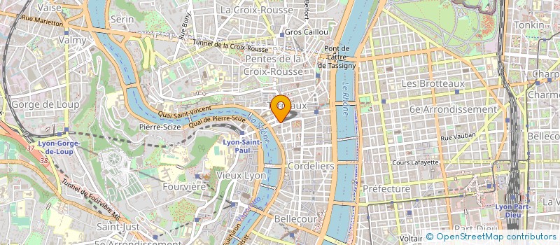 localisation de l'entreprise INTERNATIONAL NEGOCIATION CARRELAGE à LYON