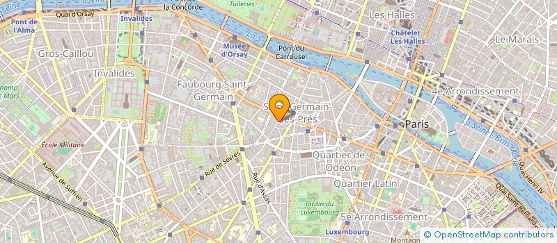 localisation de l'entreprise INTERNATIONAL NETWORK CENTER à PARIS