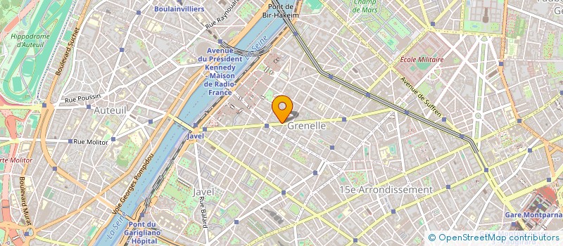 localisation de l'entreprise INTERNATIONAL NETWORK JEAN à PARIS