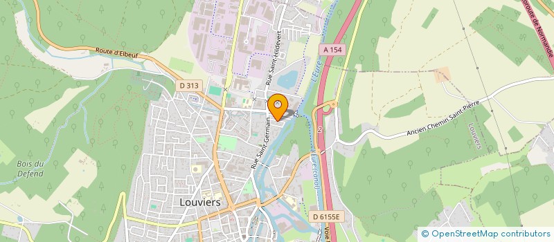 localisation de l'entreprise INTERNATIONAL PATRIMONY INVEST PARTNERS à LOUVIERS