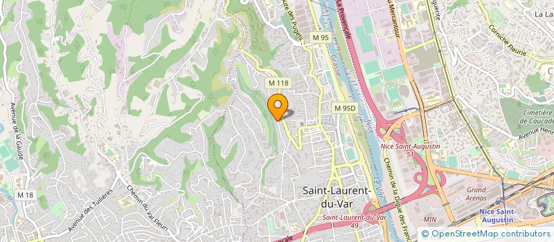 localisation de l'entreprise INTERNATIONAL PRODUCTS SERVICE  SAINT-LAURENT-DU-VAR