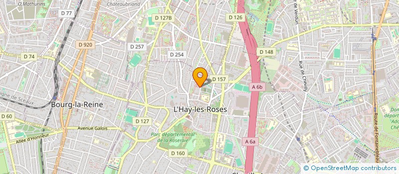 localisation de l'entreprise INTERNATIONAL PROJECT POWER  L'HAY-LES-ROSES