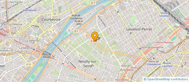 localisation de l'entreprise INTERNATIONAL PROJECT SERVICES à NEUILLY-SUR-SEINE
