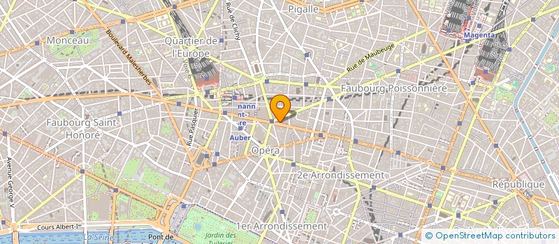 localisation de l'entreprise INTERNATIONAL PURCHASING  PARIS