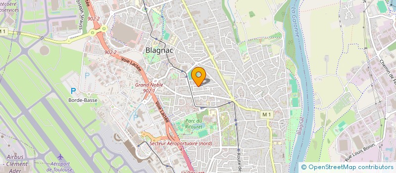 localisation de l'entreprise INTERNATIONAL PYRO PRODUCTION  BEAUZELLE