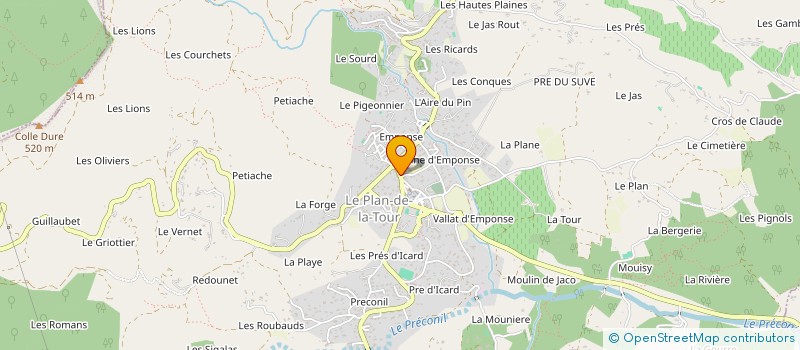 localisation de l'entreprise INTERNATIONAL RACING CHAMPIONSHIP EVENEMENTS IRCE à SAINTE-MAXIME