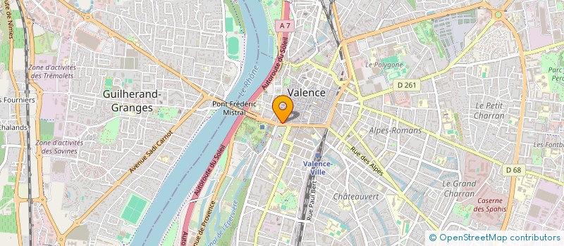 localisation de l'entreprise INTERNATIONAL RECORDS à VALENCE