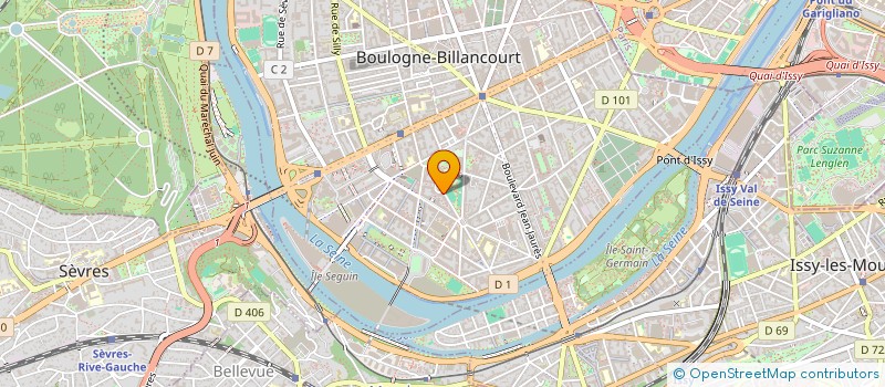 localisation de l'entreprise INTERNATIONAL SERVICES EXPORT à BOULOGNE-BILLANCOURT