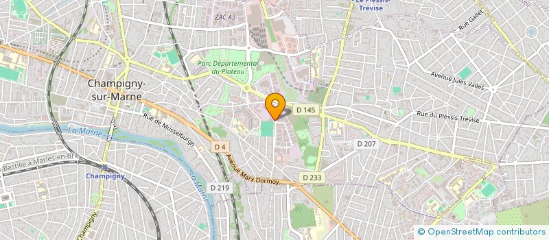 localisation de l'entreprise INTERNATIONAL SERVICES  NETWORK  CHAMPIGNY-SUR-MARNE