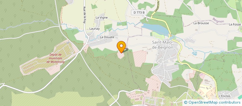 localisation de l'entreprise INTERNATIONAL SOCIETY FOR MILITARY ETHICS IN EUROPE / SOCIETE INTERNATIONALE D'ETHIQUE MILITAIRE EN EUROPE (EURO-ISME)  GUER