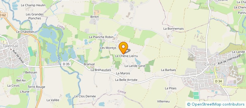 localisation de l'entreprise INTERNATIONAL SOCIETY FOR THE STUDY OF CREATIVITY AND INNOVATION  CINTRE