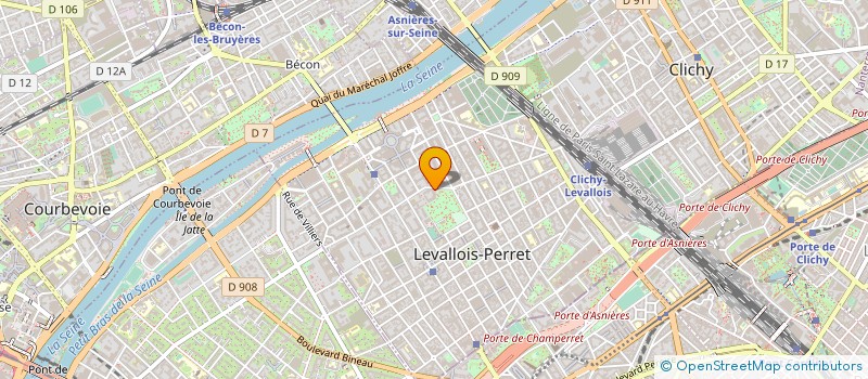 localisation de l'entreprise INTERNATIONAL SOS (FRANCE) SA à LEVALLOIS-PERRET