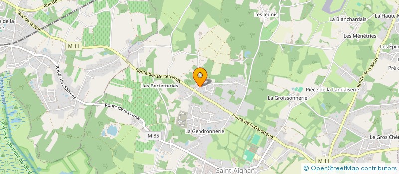 localisation de l'entreprise INTERNATIONAL SOURCING CONCEPT  SAINT-AIGNAN-GRANDLIEU