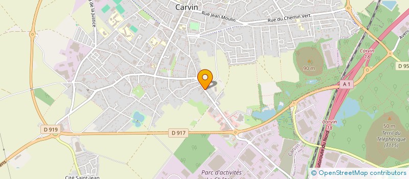 localisation de l'entreprise INTERNATIONAL SPECIALITES AUTO  CARVIN