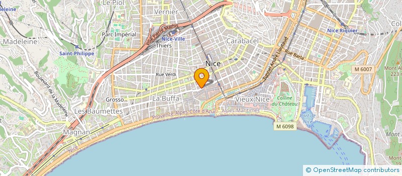 localisation de l'entreprise INTERNATIONAL STYL à NICE