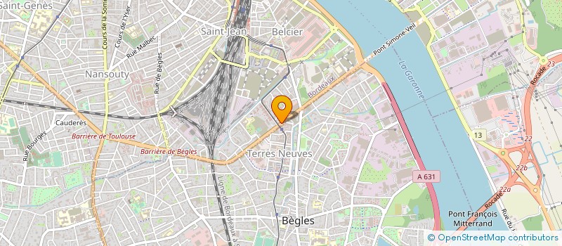 localisation de l'entreprise INTERNATIONAL SURVEYING  BORDEAUX