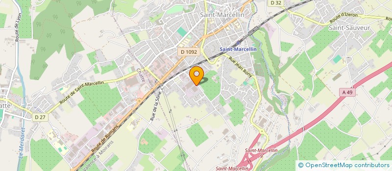 localisation de l'entreprise INTERNATIONAL SYSTEMS à SAINT-MARCELLIN