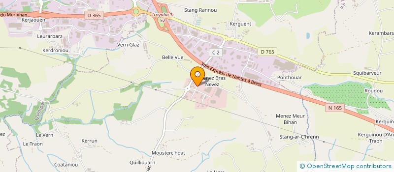 localisation de l'entreprise INTERNATIONAL TANGUY SOLUTIONS RENT- I.T.S. RENT  FOUESNANT