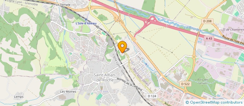 localisation de l'entreprise INTERNATIONAL TECHNOLOGY DEVELOPPEMENT  SAINT-MARCEL-BEL-ACCUEIL