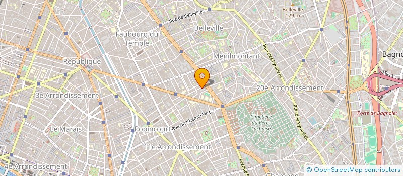 localisation de l'entreprise INTERNATIONAL TELECOMMUNICATION COMPAGNY  PARIS