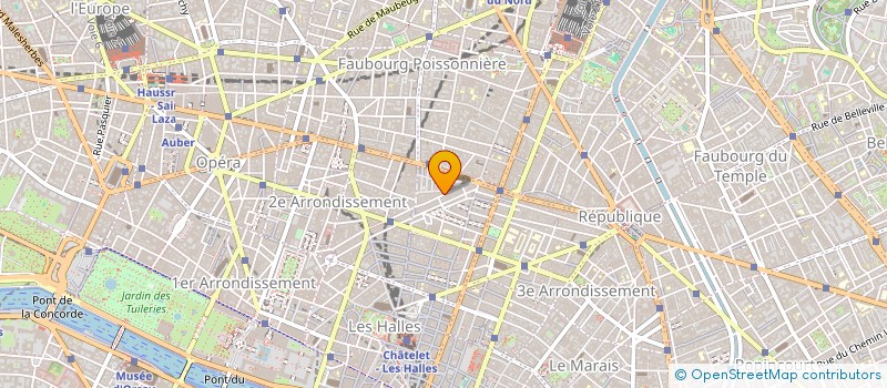localisation de l'entreprise INTERNATIONAL TEXTILE NETWORK à PARIS