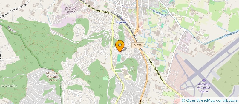 localisation de l'entreprise INTERNATIONAL TOURISME DEVELOP FRANCE  HYERES