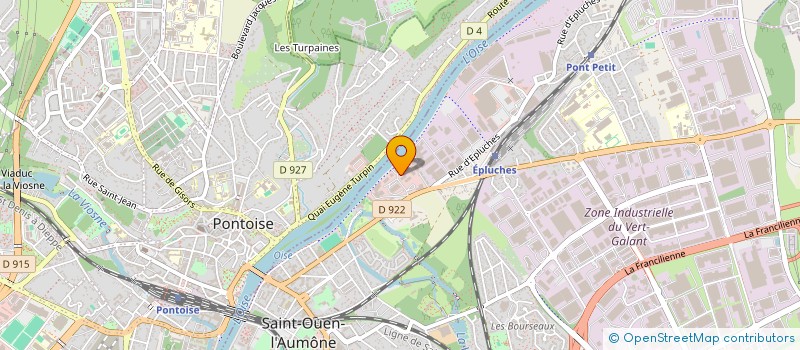 localisation de l'entreprise INTERNATIONAL TRADING AERO  SAINT-OUEN-L'AUMONE