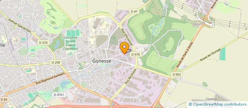 localisation de l'entreprise INTERNATIONAL TRADING BUSINESS  GONESSE