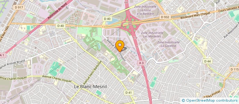 localisation de l'entreprise INTERNATIONAL TRADING COMPANY  LE BLANC-MESNIL
