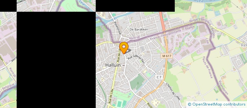 localisation de l'entreprise INTERNATIONAL TRADING MARKET  HALLUIN