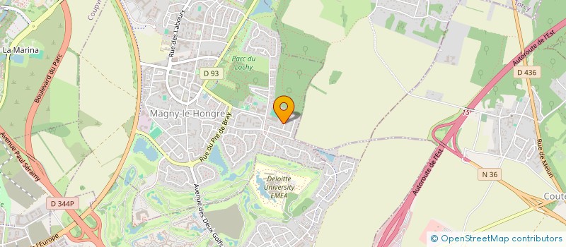 localisation de l'entreprise INTERNATIONAL TRANSITION  MAGNY-LE-HONGRE