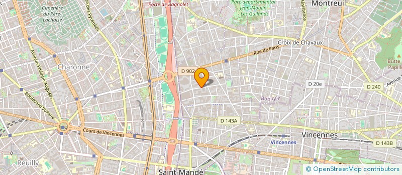 localisation de l'entreprise INTERNATIONAL TRANSPORT ET LOGISTIQUE à MONTREUIL