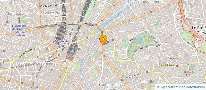 localisation de l'entreprise INTERNATIONAL TRAVAUX FIBRE OPTIQUE à PARIS