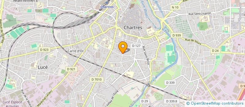 localisation de l'entreprise INTERNATIONAL TRAVAUX PUBLICS à CHARTRES
