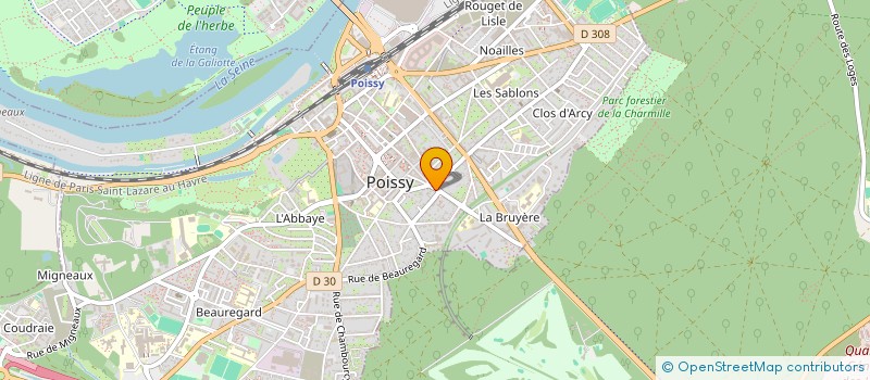 localisation de l'entreprise INTERNATIONAL TUMBA SERVICES  POISSY