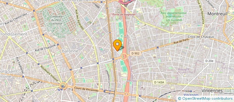 localisation de l'entreprise INTERNATIONALE BARGAINS  PARIS