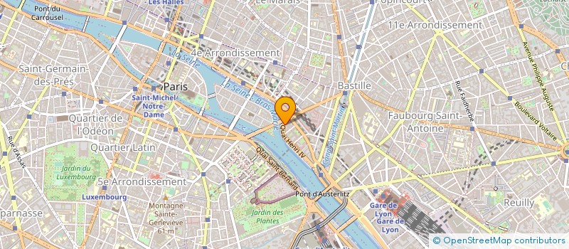 localisation de l'entreprise INTERNATIONALE COMMERCE ET AGREAGE BOIS à PARIS